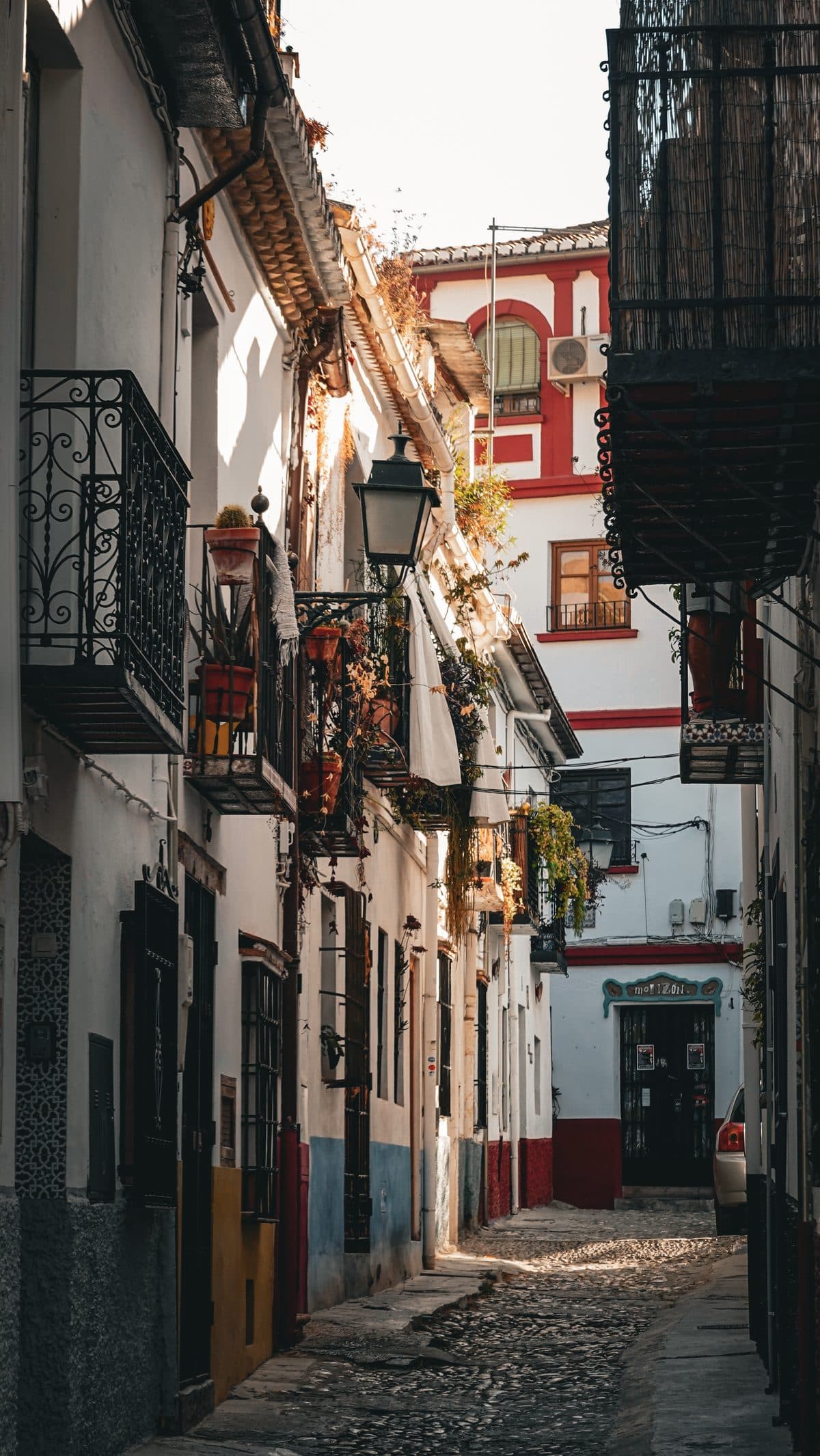 Red and Yellow Facades