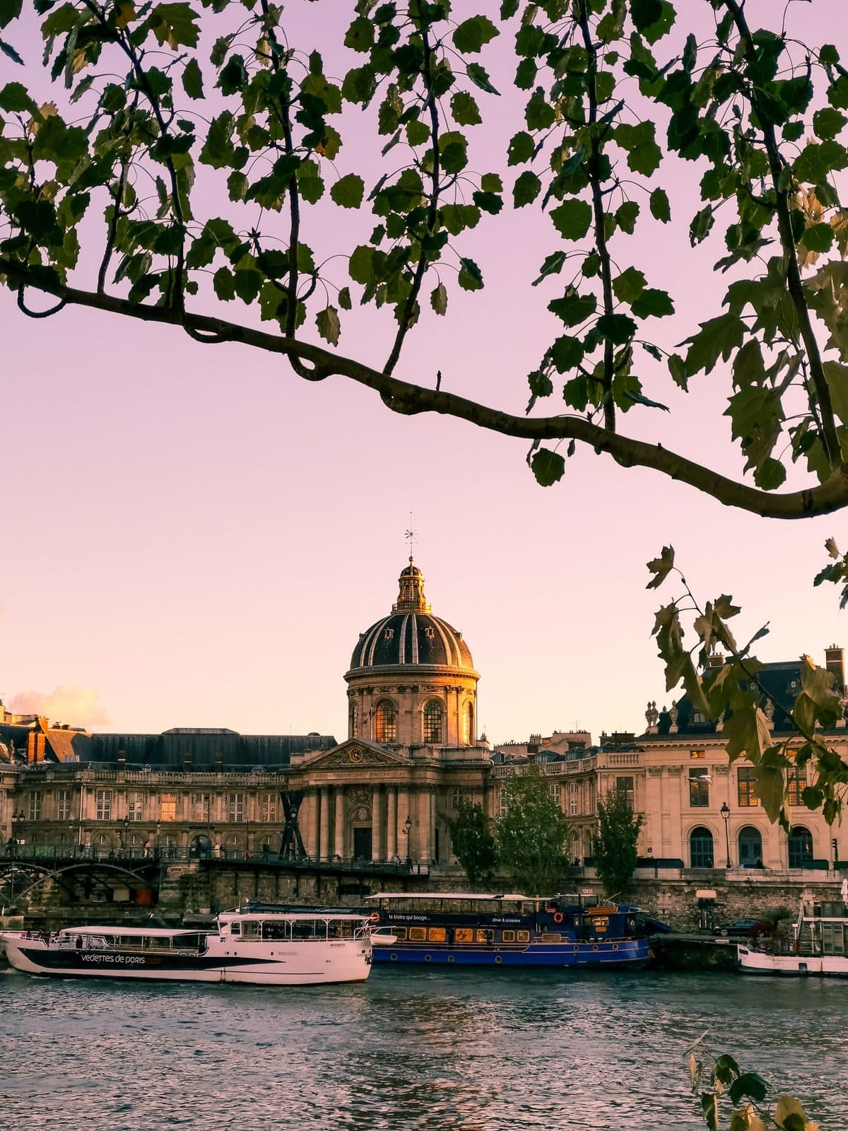 The Louvre from the Seine
